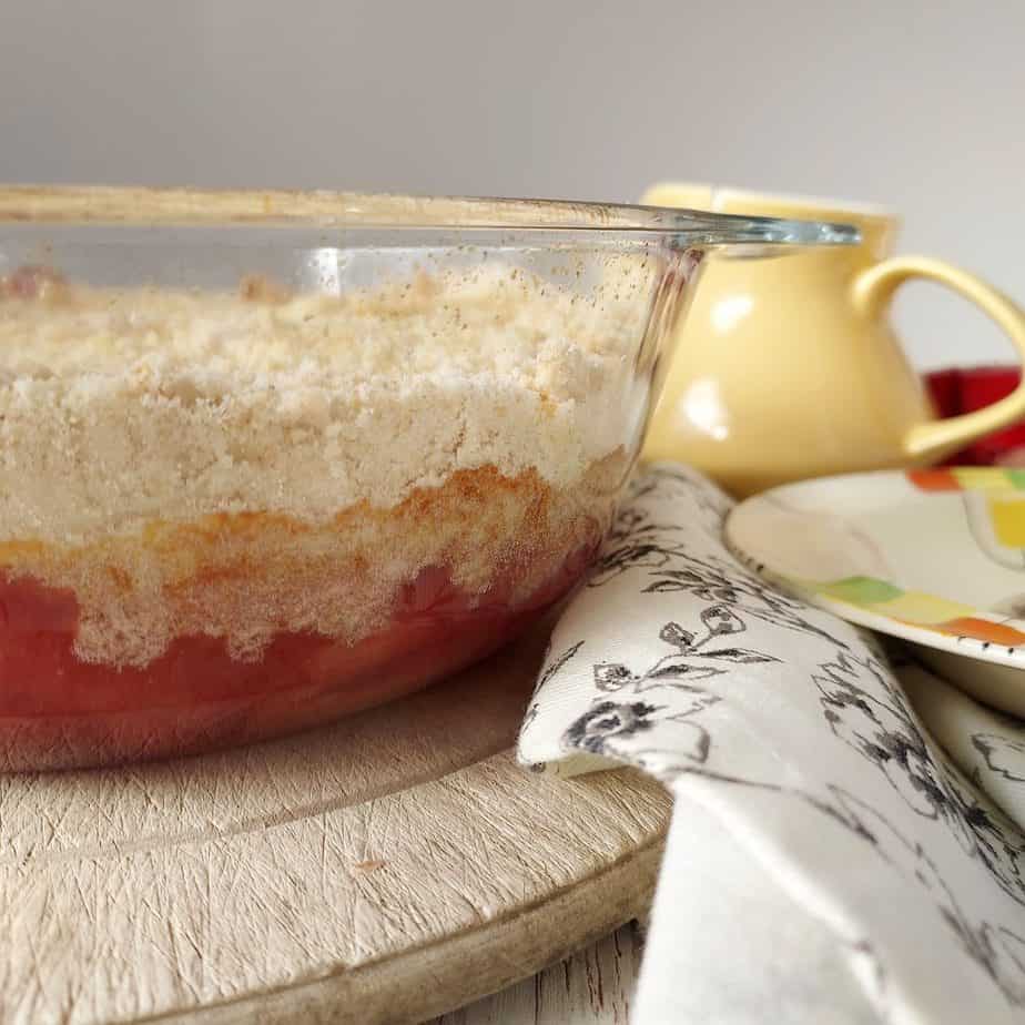 Gluten Free Rhubarb Crumble Recipe