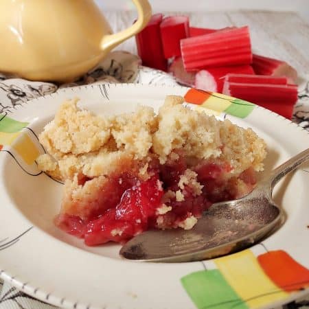 Gluten Free Rhubarb Crumble Recipe