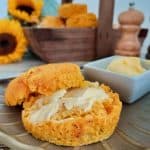 Cheese and Pumpkin Scones Recipe made gluten free with dairy and egg free options.
