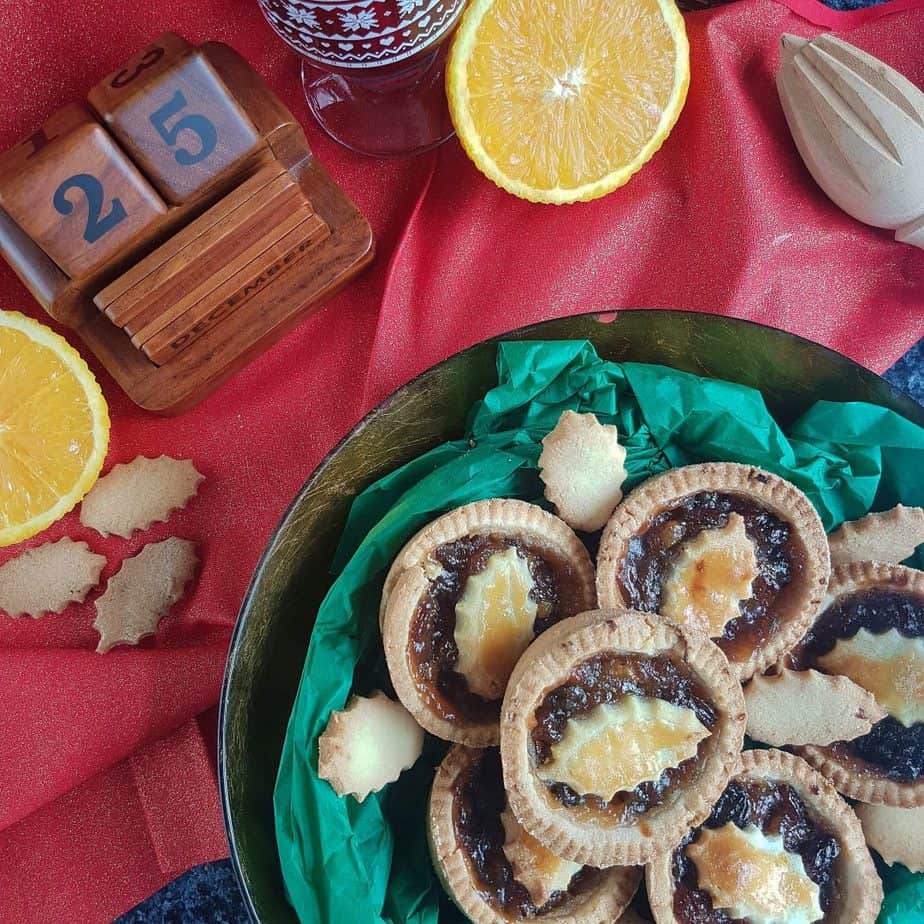 Gluten Free Mince Pies with Orange Pastry