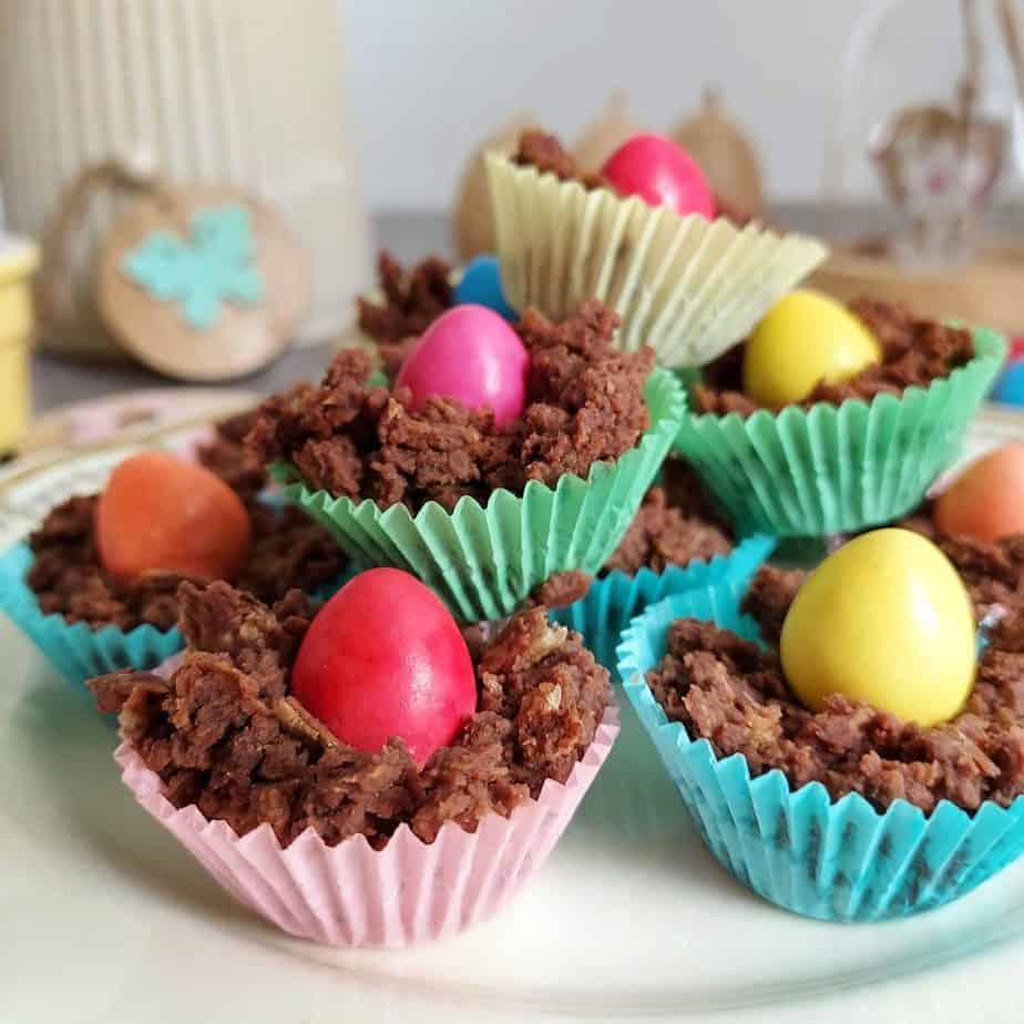 Mini Chocolate Easter Nests