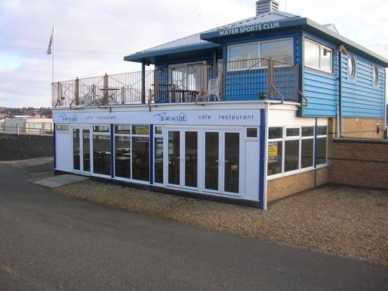 Boat House Cafe on Hunstanton Beach - Gluten Free Norfolk
