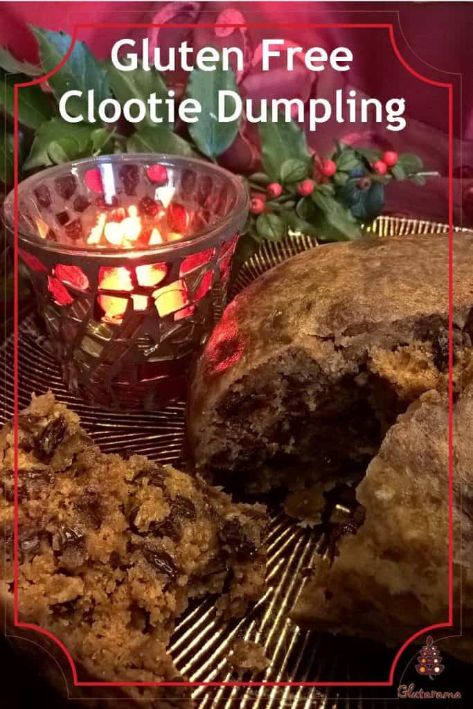 Clootie Dumpling; traditional Scottish pudding to make around Burns Night and Christmas, made gluten free #Christmas #Pudding #Clootie #Traditional #Freefrom