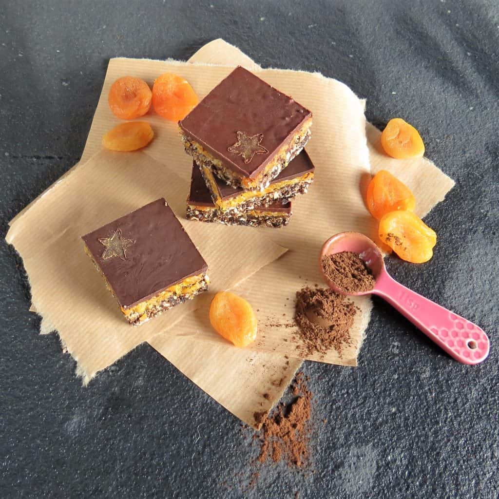 Apricot Cacao Raw Squares 1