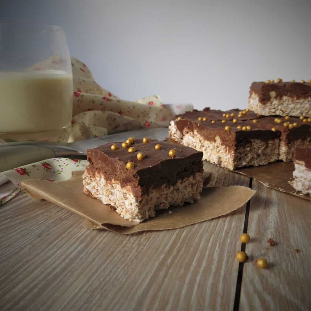 Gluten Free Jumble Squares - a perfect way to use up leftover chocolate