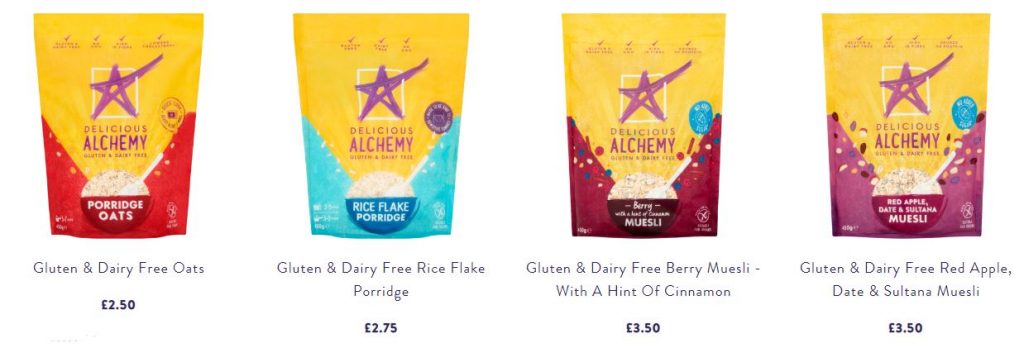 Delicious Alchemy Breakfast Products