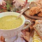 Leftover Roast Chicken Soup made gluten free