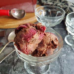 Deliciously Easy Black Forest Cherry Chocolate Ice Cream