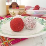 Dairy Free Raspberry Bliss Balls - gluten free healthy after school or post work out snack