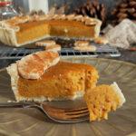 Gluten free and vegan pumpkin pie