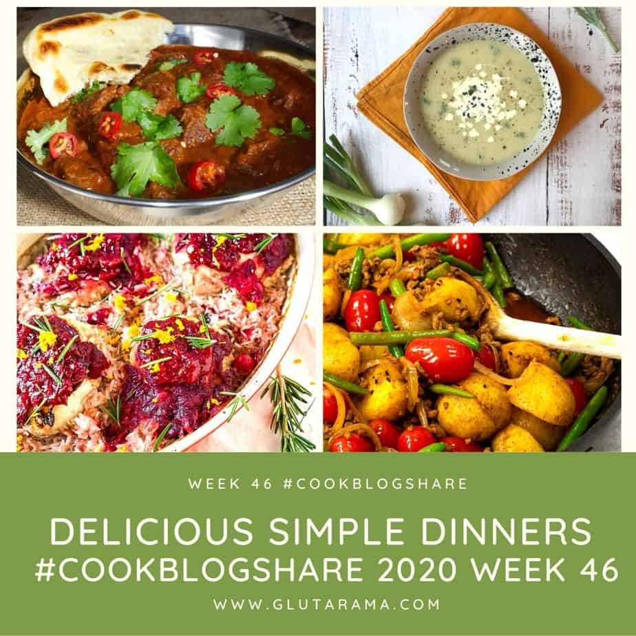 Delicious simple dinner ideas #cookblogshare 2020 week 46