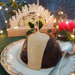 Brandy Sauce for Christmas Pudding - gluten free, dairy free and vegan