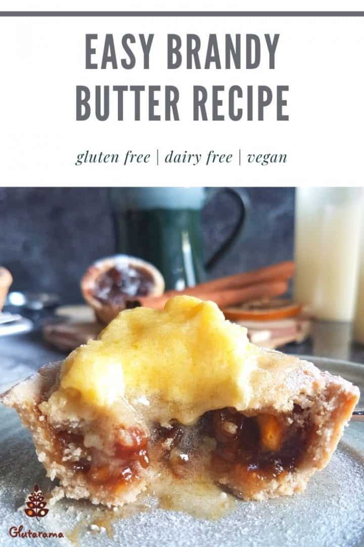 Easy Dairy Free Brandy Butter Recipe