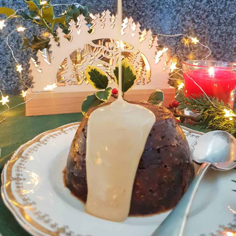 Free From Christmas Pudding - no gluten nuts eggs or dairy