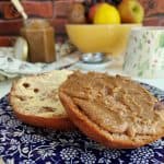 Homemade Lotus Biscoff Spread made gluten free and vegan