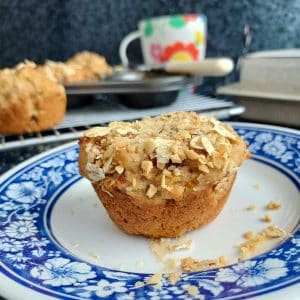 Healthy Breakfast Muffins made gluten free and vegan