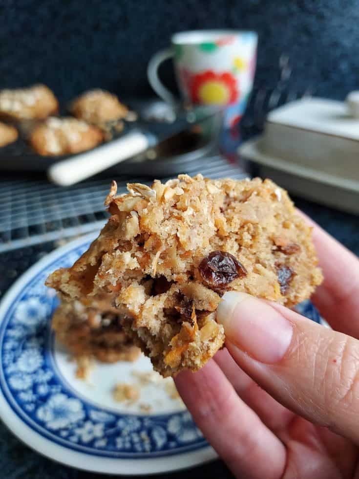 Healthy Breakfast Muffins made gluten free and vegan