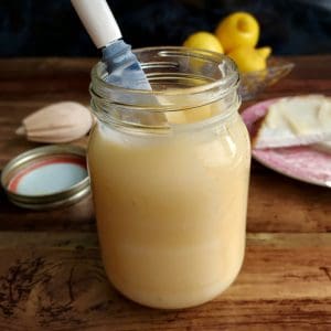 Vegan Lemon Curd Recipe - easy to make with no eggs and no dairy