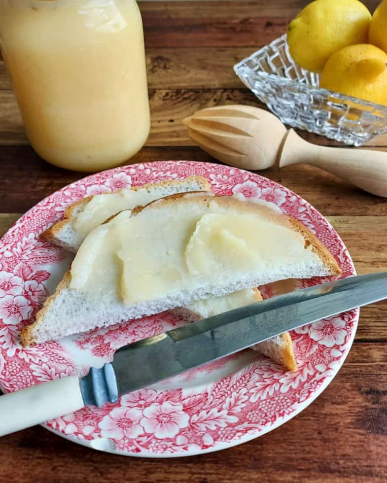 Vegan Lemon Curd Recipe - easy to make with no eggs and no dairy