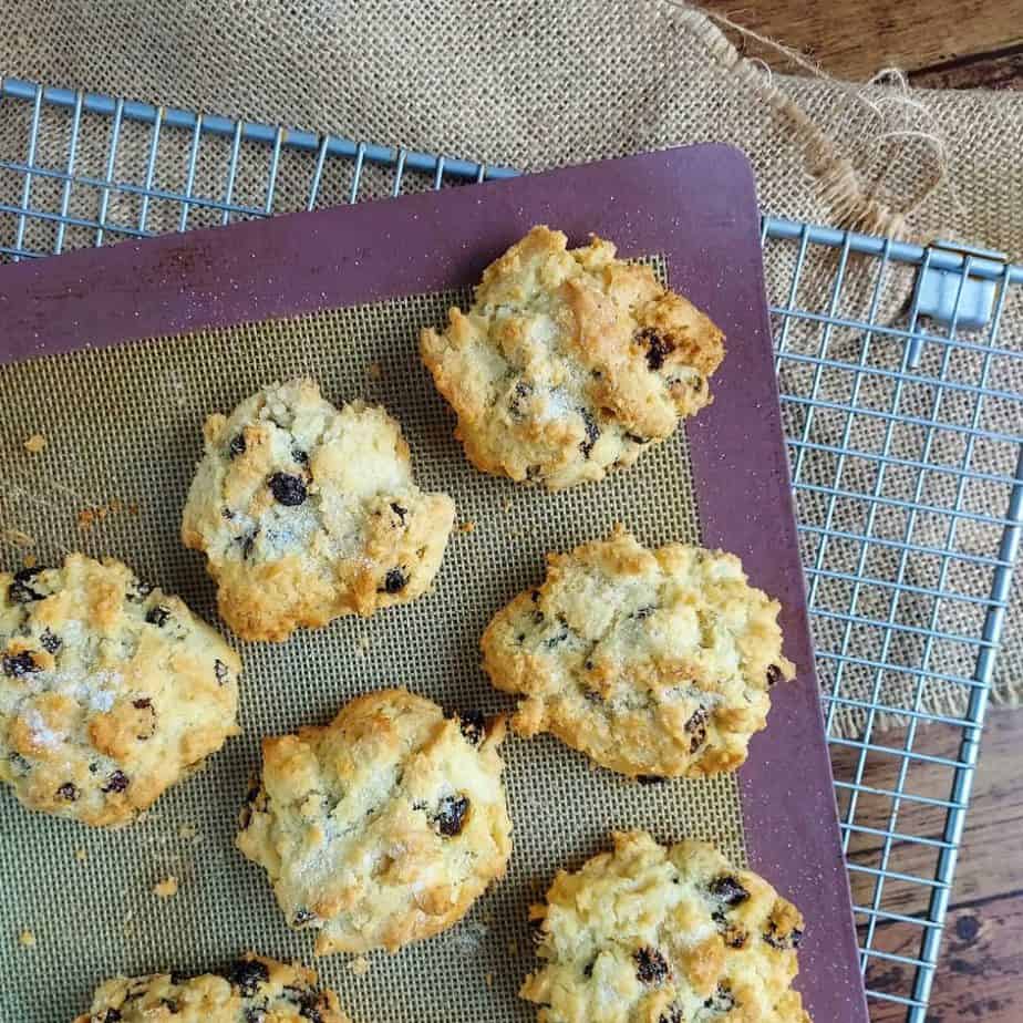 Gluten free Rock Cakes with dairy and egg free option