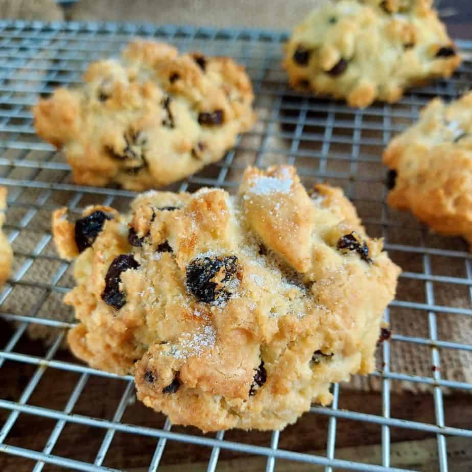 Gluten free Rock Cakes with dairy and egg free option
