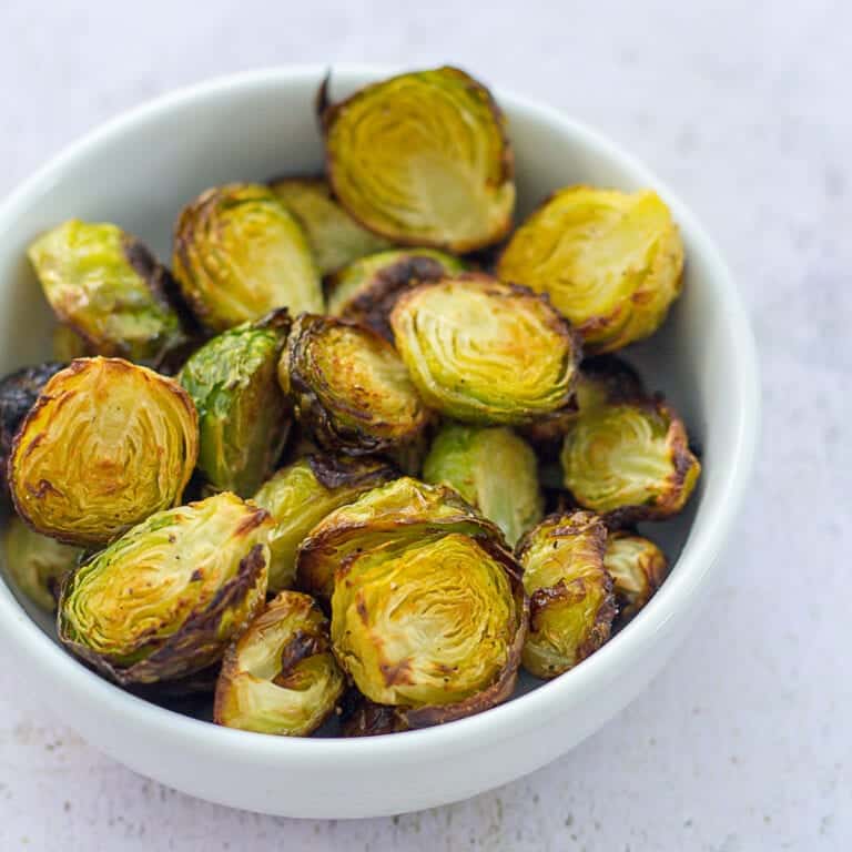 Christmas Recipes Round-Up Roasted Brussel Sprouts #CookBlogShare