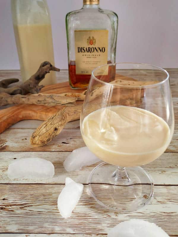 Amaretto White Cream Liqueur Recipe made vegan