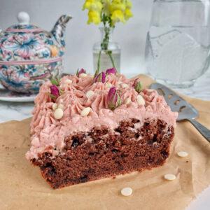 Gluten Free Courgette and Beetroot Chocolate Cake by Glutarama