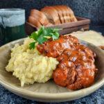 Cheats Sausage Casserole - Gluten Free and Family Friendly 4