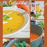 Dairy Free Cream of Carrot and Coriander Soup