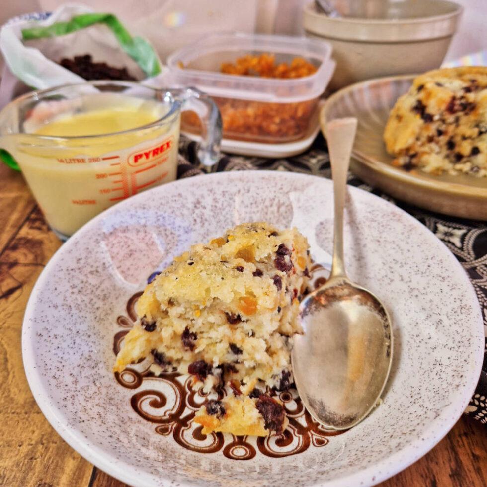 Gluten Free Spotted Dick also made dairy and egg free buy Glutarama