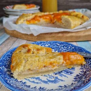 Gluten Free Apricot and Almond Galette by Glutarama