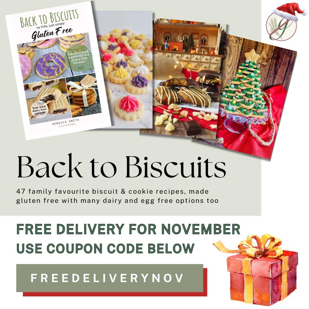 Buy my Gluten Free Biscuit Cookbook Now! Glutarama - FREE DELIVERY